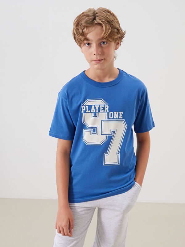 Moudda LC Waikiki - T-shirt manches courtes en jersey pour Garçon - Tunisie 1