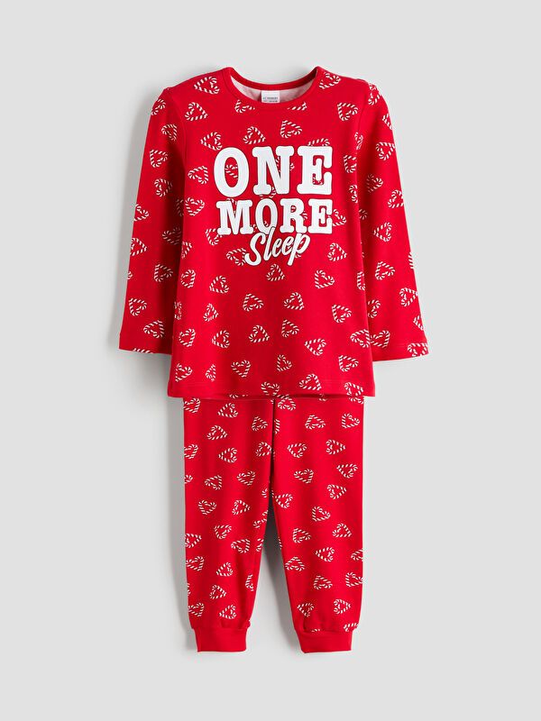 Moudda LC Waikiki - Sous-vêtement jersey pyjama manches longues milieu pour Filles - Tunisie 1