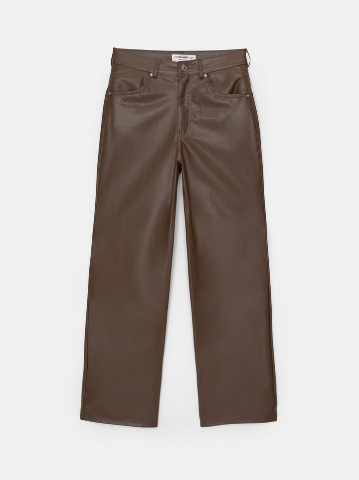 Moudda PULL & BEAR - Pantalon Ballon PU - Tunisie 3
