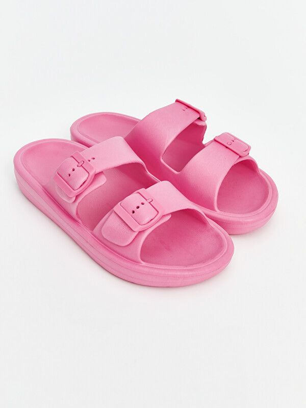 Moudda LC Waikiki - Pantoufles pour Fille couleur Fuchsia - Tunisie 1