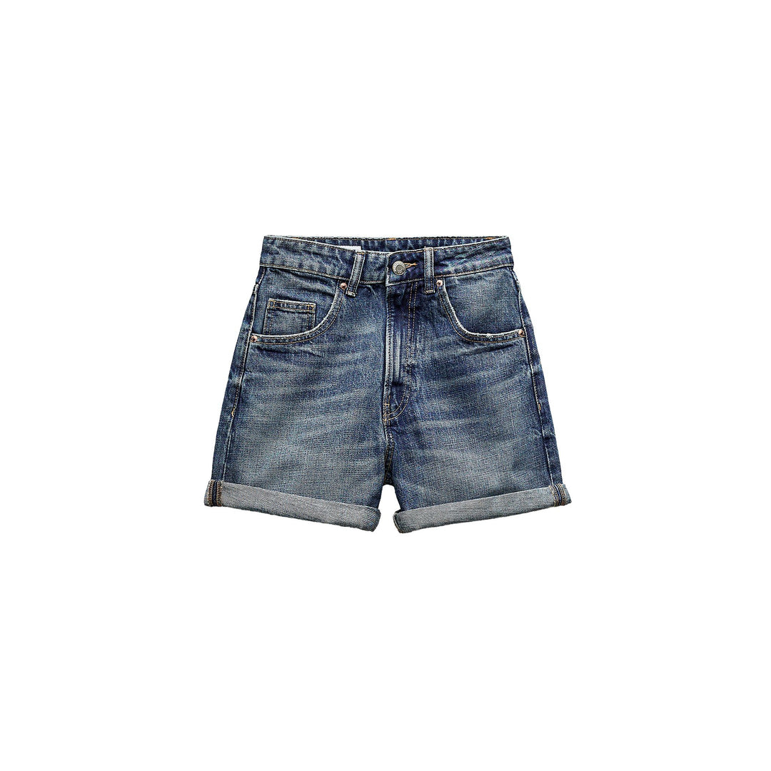 Moudda ZARA - Bermuda coupe mom, tissu rigide - Tunisie 3