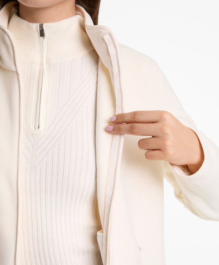 Moudda Oysho - Veste Manches Longues Slim Fit - Polaire - Tunisie 5