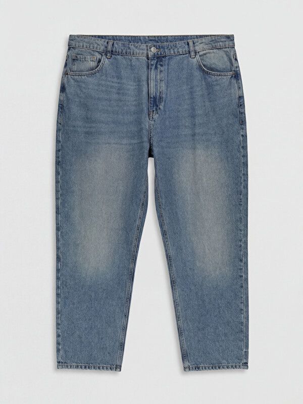 Moudda LC Waikiki - Jean basique en denim pour Femme couleur Teinte Bleu indigo moyenne - Tunisie 1
