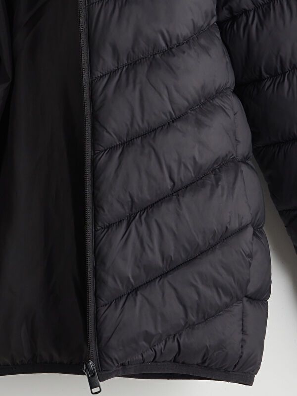 Moudda LC Waikiki - Manteau matelassé en nylon Garçon Noir - Tunisie 3