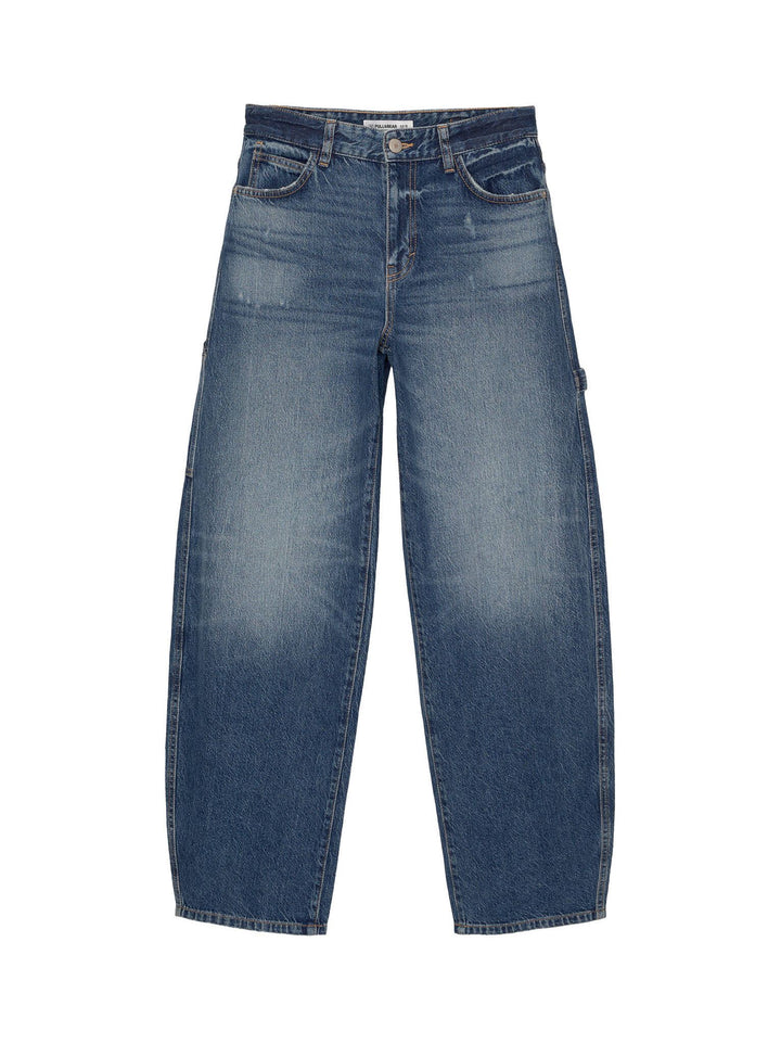Moudda PULL & BEAR - Pantalon Denim Carpenter Ballon - Tunisie 4