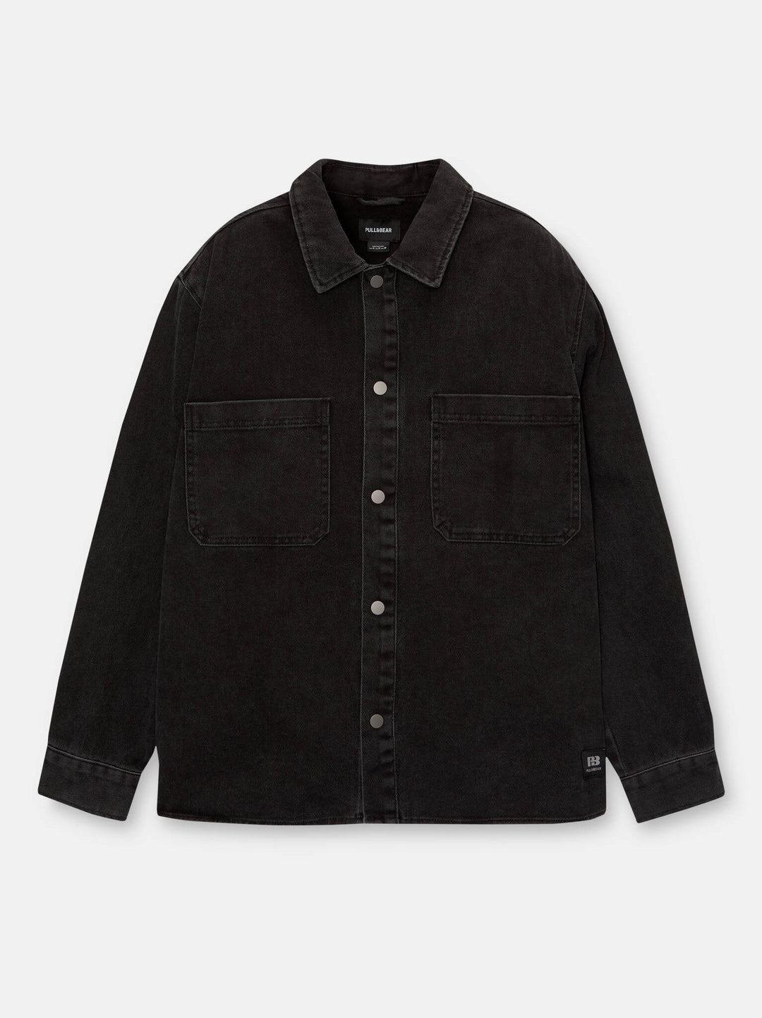 Moudda PULL & BEAR - Surchemise Basique Twill Lavage Acide - Tunisie 2