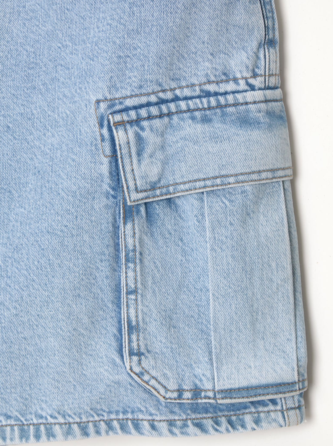 Moudda PULL & BEAR - Bermuda Denim Cargo Basique STWD - Tunisie 4