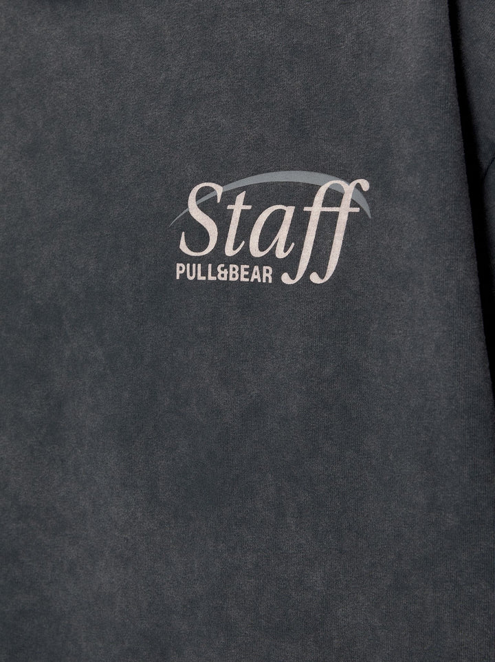 Moudda PULL & BEAR - T-Shirt Demi-Manches Uniforme Staff V24 - Tunisie 3
