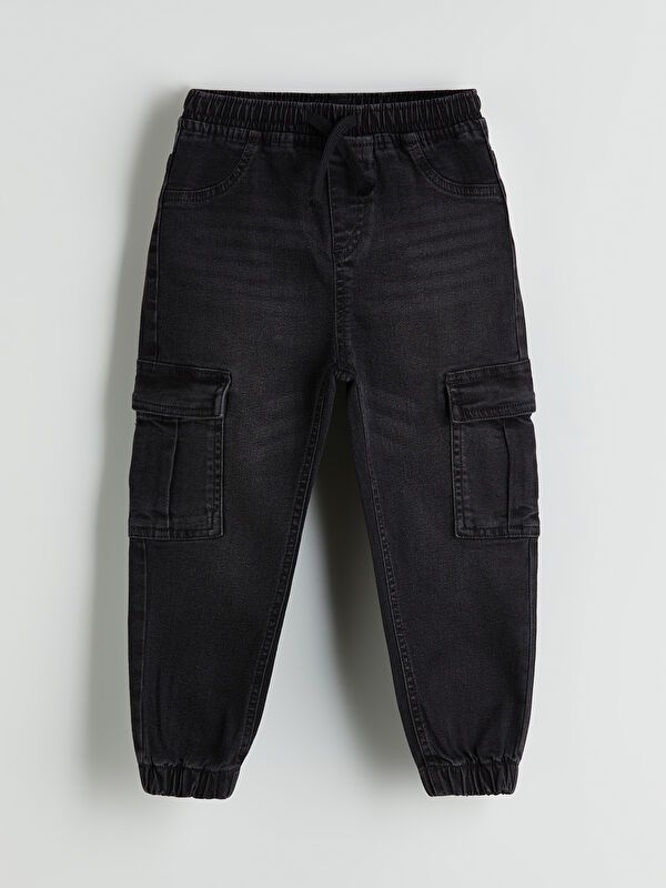 Moudda LC Waikiki - Pantalon tissé en denim Garçon Rodéo noir - Tunisie 1