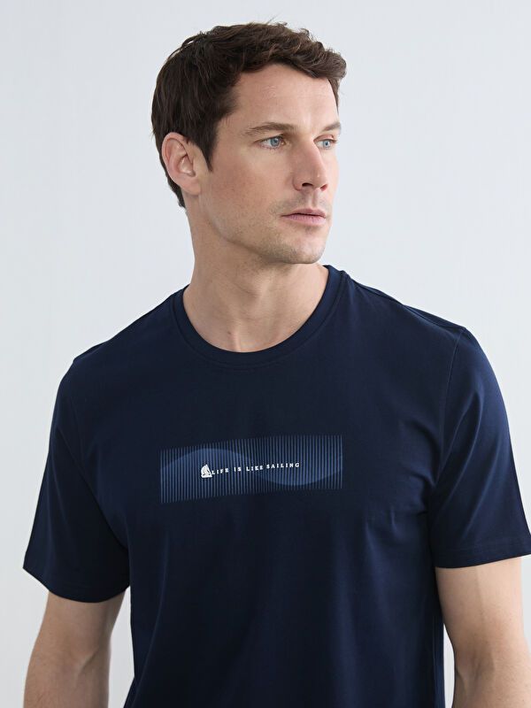 Moudda LC Waikiki - T-shirt imprimé manches courtes en jersey pour Homme - Tunisie 1