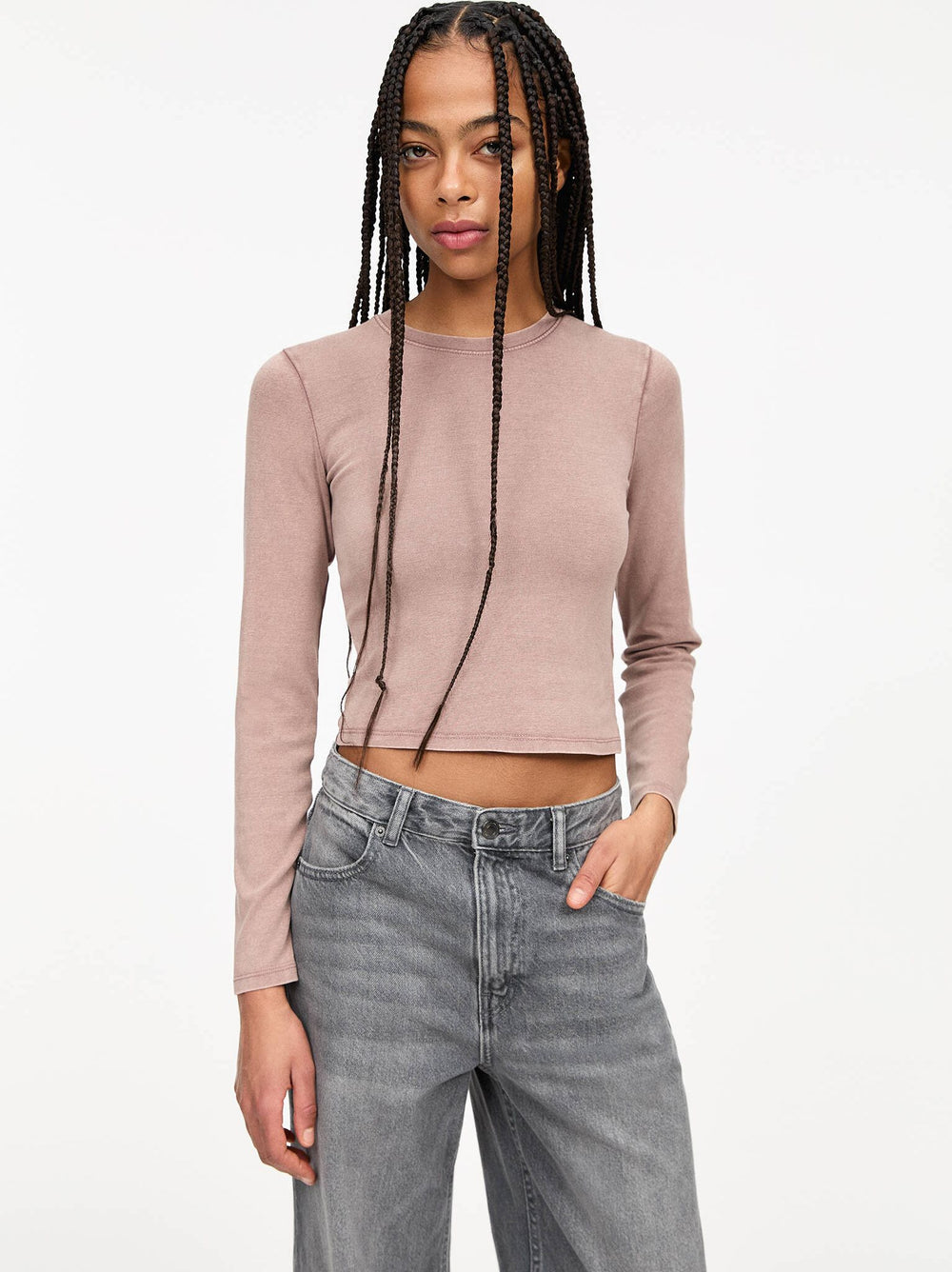 Moudda PULL & BEAR - T-Shirt Ajusté - Manches Longues - Tunisie 2