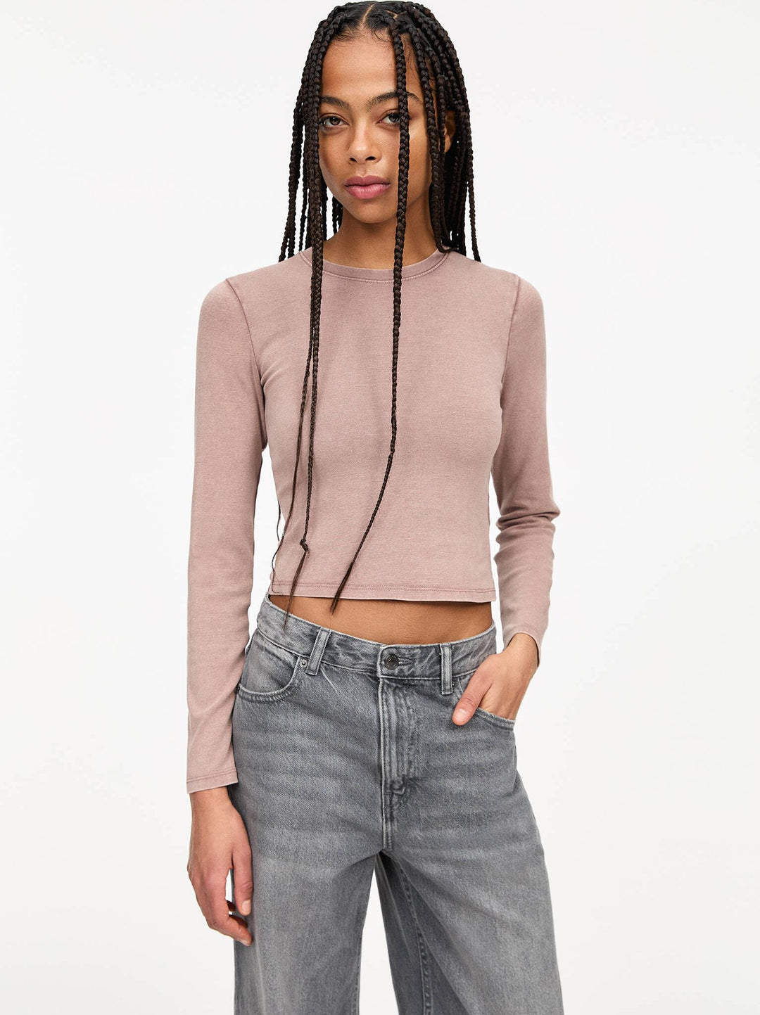 Moudda PULL & BEAR - T-Shirt Ajusté - Manches Longues - Tunisie 2