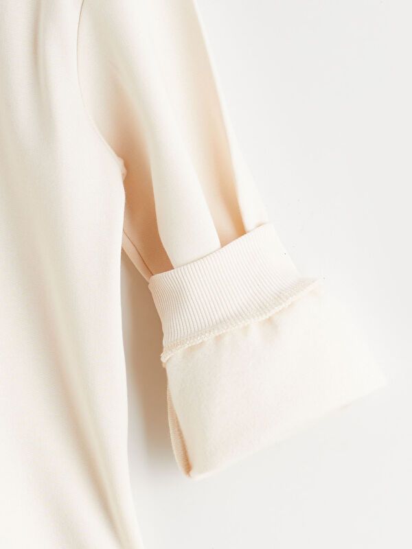 Moudda LC Waikiki - Ensemble en jersey filles couleur Écru imprimé pour filles - Tunisie 7