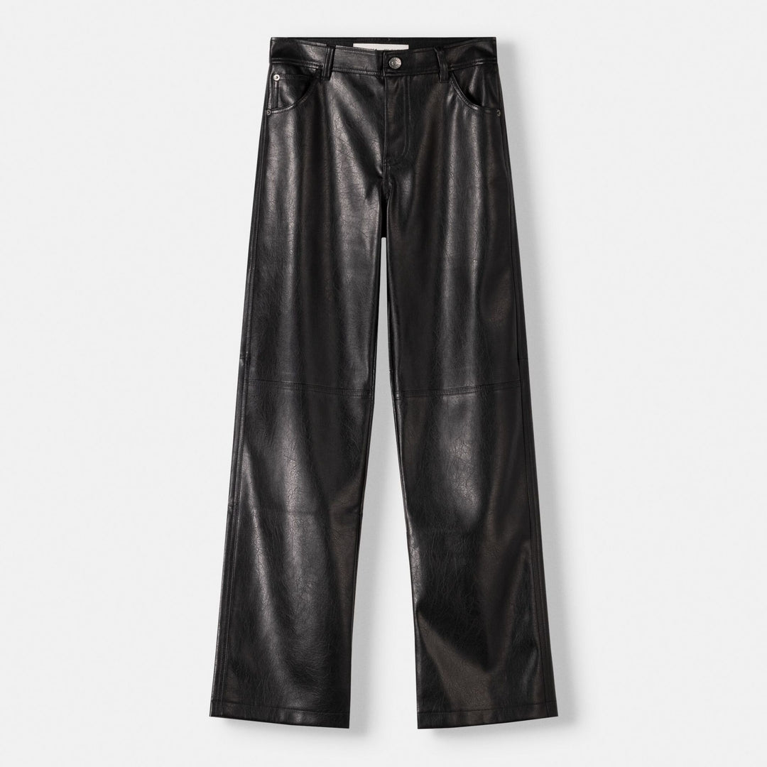Moudda BERSHKA - Pantalon PU - Straight Fit - Tunisie 1