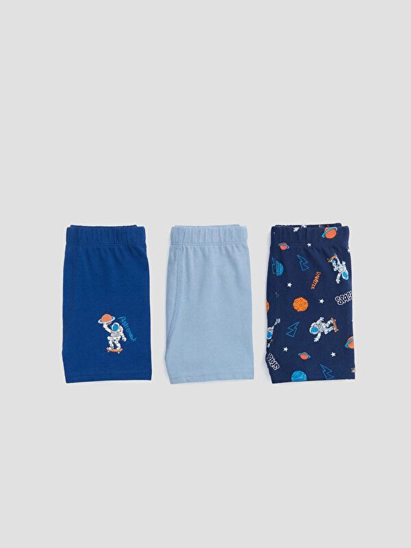 Moudda LC Waikiki - Boxer en jersey pour Garçon couleur Bleu marine imprimé - Tunisie 1