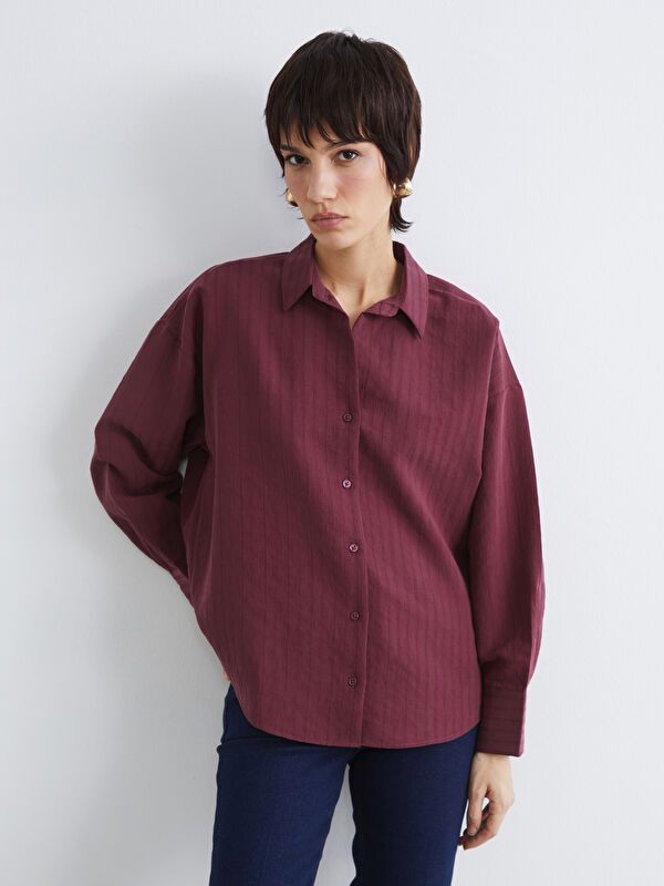 Moudda LC Waikiki - Chemise manches longues en tissu pour Femme - Tunisie 1
