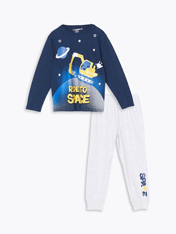 Moudda LC Waikiki - Pyjama en jersey à manches longues pour Garçons - Tunisie 1