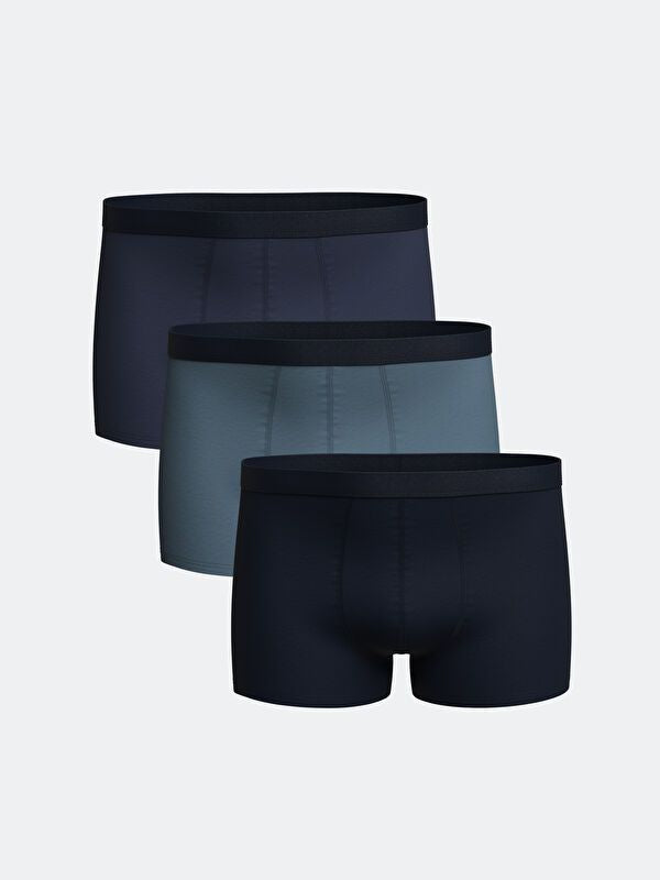 Moudda LC Waikiki - Boxer basique Homme Indigo clair - Tunisie 1