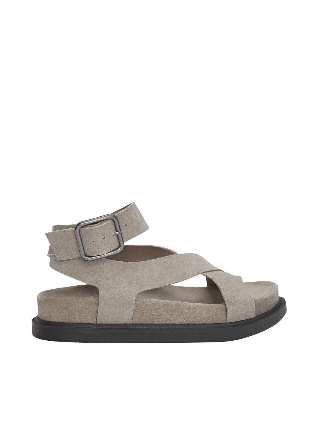 Moudda PULL & BEAR - Sandales Urbaines Toe Boucle Daim - Tunisie 5