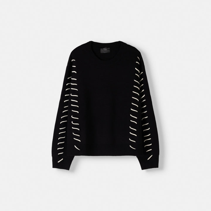 Moudda BERSHKA - Pull contrasté fils - Tunisie 1