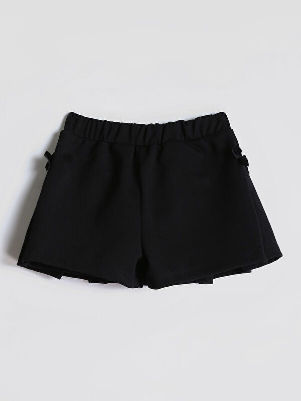 Moudda LC Waikiki - Short / bermuda jersey Fille Noir - Tunisie 2