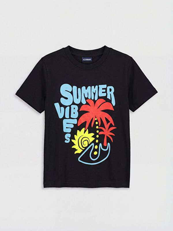 Moudda LC Waikiki - T-shirt manches courtes en jersey pour Garçon - Tunisie 1