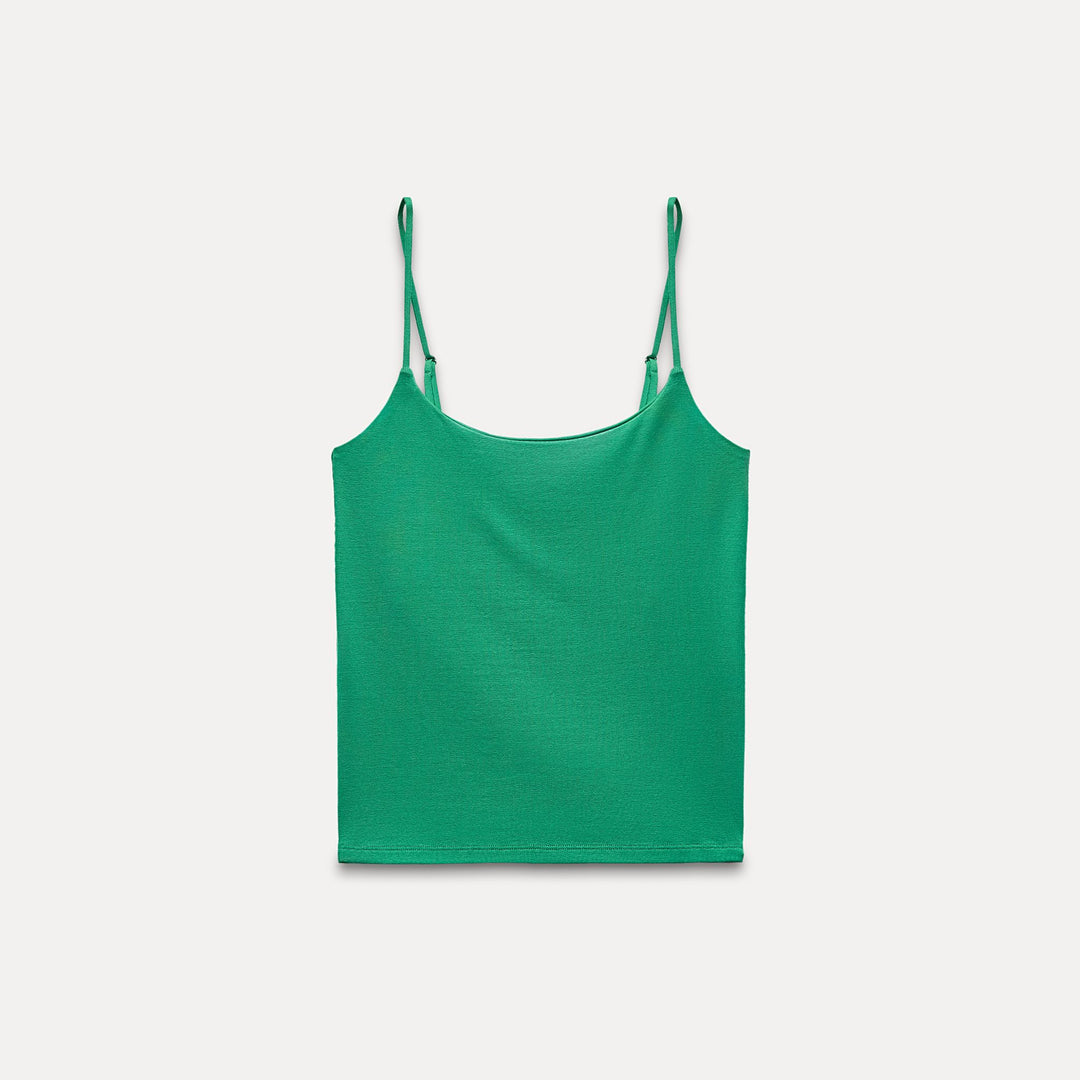 Moudda ZARA - T-shirt bretelles ajustables, coton bio - Tunisie 1