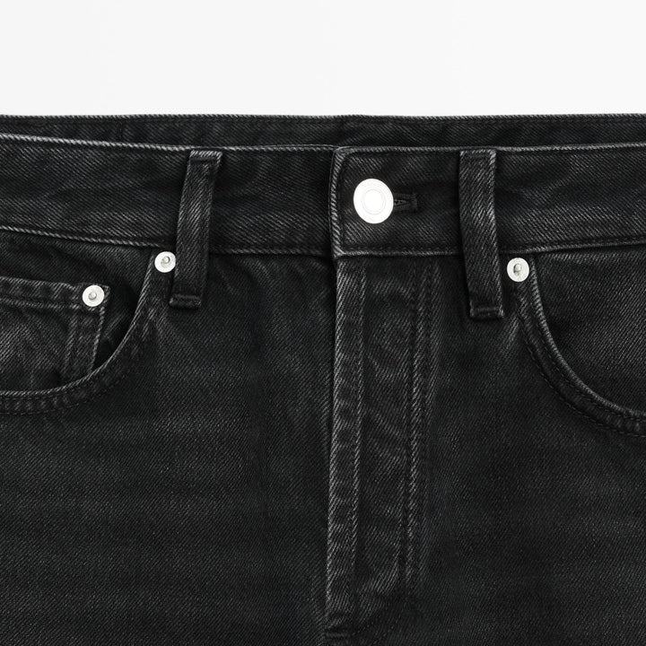 Moudda Massimo Dutti - Jean taille mi-haute jambe large longueur complète - recyclé - Tunisie 4
