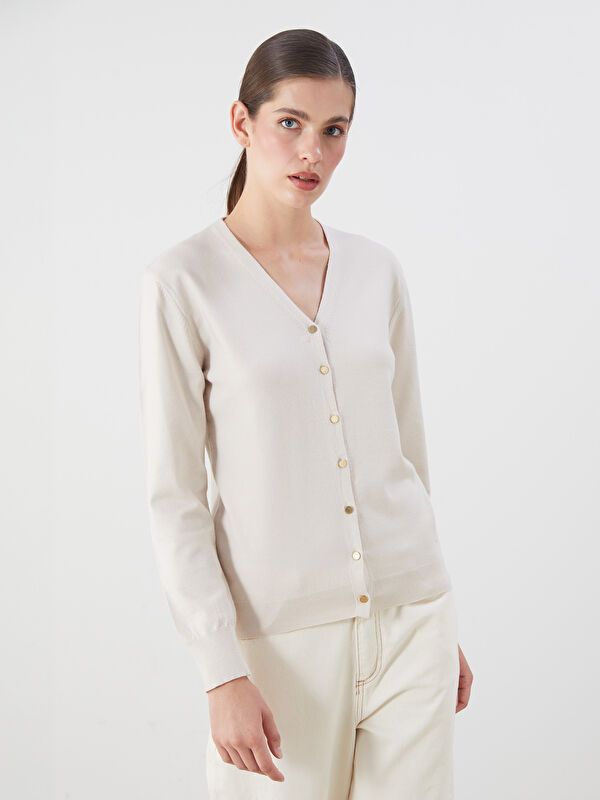 Moudda LC Waikiki - Cardigan tricot cv fin pour Femmes - Tunisie 1