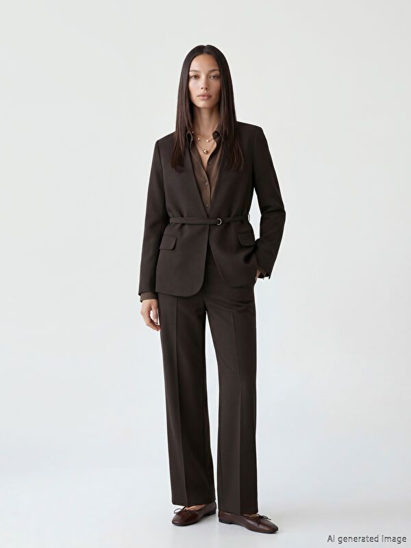 Moudda LC Waikiki - Pantalon mi-saison en tissu pour Femme - Tunisie 1