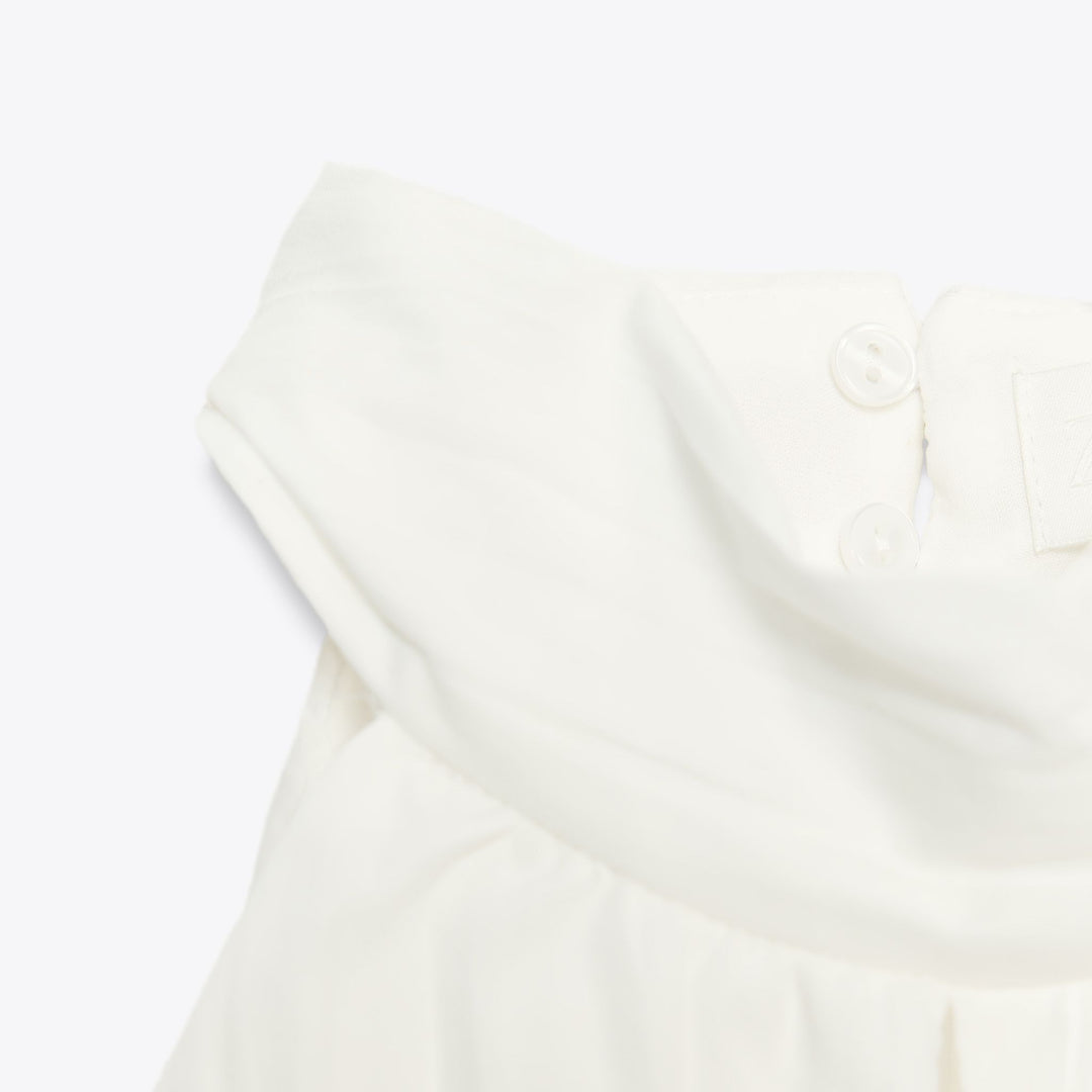 Moudda ZARA - Top Plissé Halter - Détail - Tunisie 3