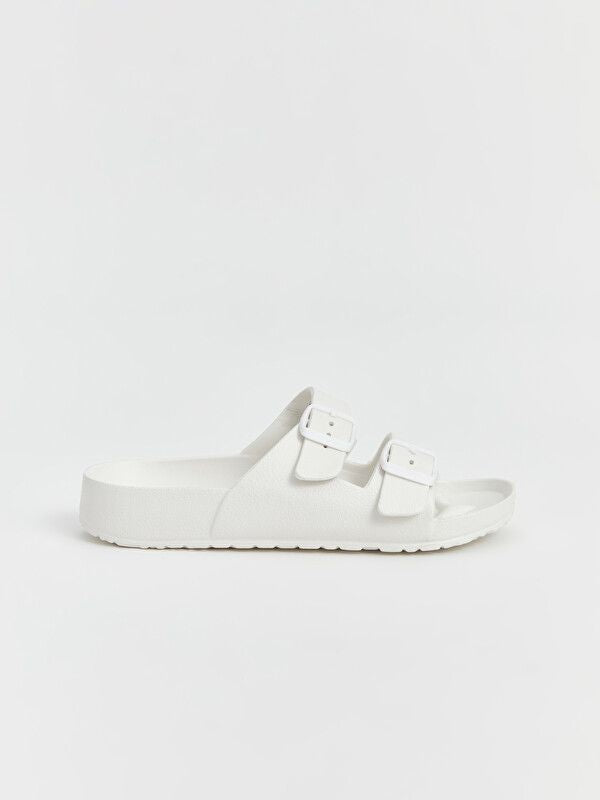 Moudda LC Waikiki - Pantoufles légères pour Femme couleur Blanc - Tunisie 2