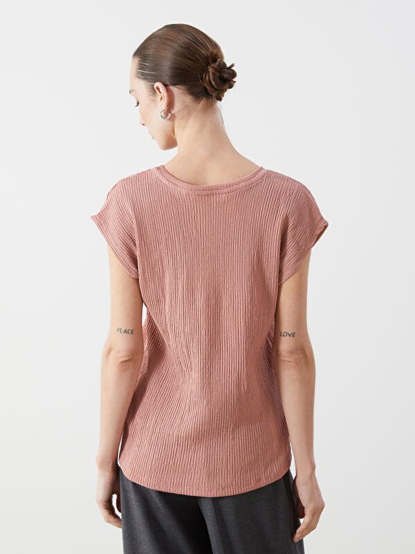 Moudda LC Waikiki - Body en jersey à manches courtes pour Femmes - Tunisie 4