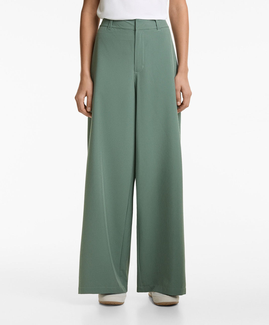 Moudda Oysho - Pantalon Long Golf Wide - Vichy - Tunisie 1
