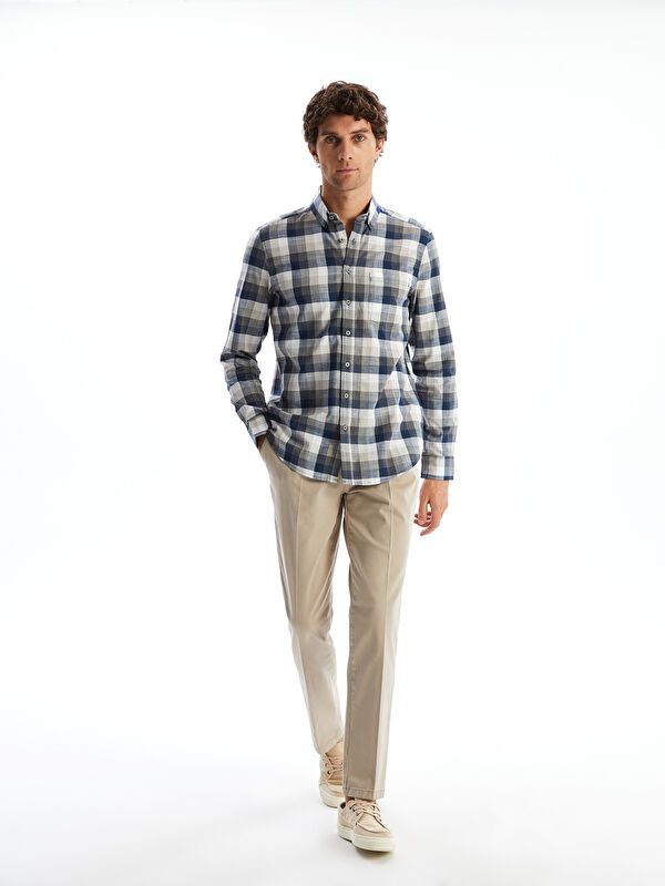 Moudda LC Waikiki - pantalon chino tissé moyen pour Hommes - Tunisie 1