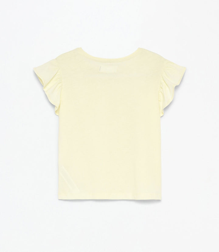 Moudda Lefties - T-Shirt Jersey - Volant Avril Fille - Tunisie 3