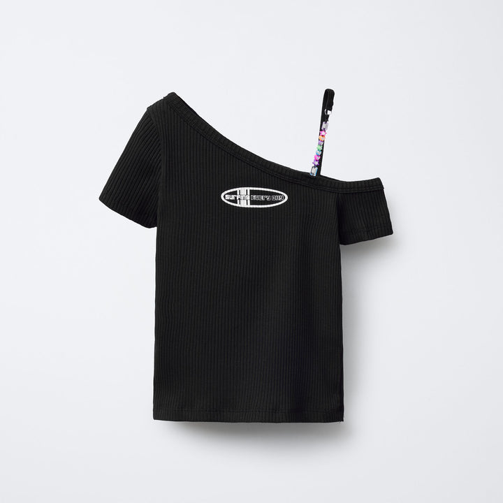 Moudda ZARA - T-Shirt Asymétrique - Perles - Tunisie 1