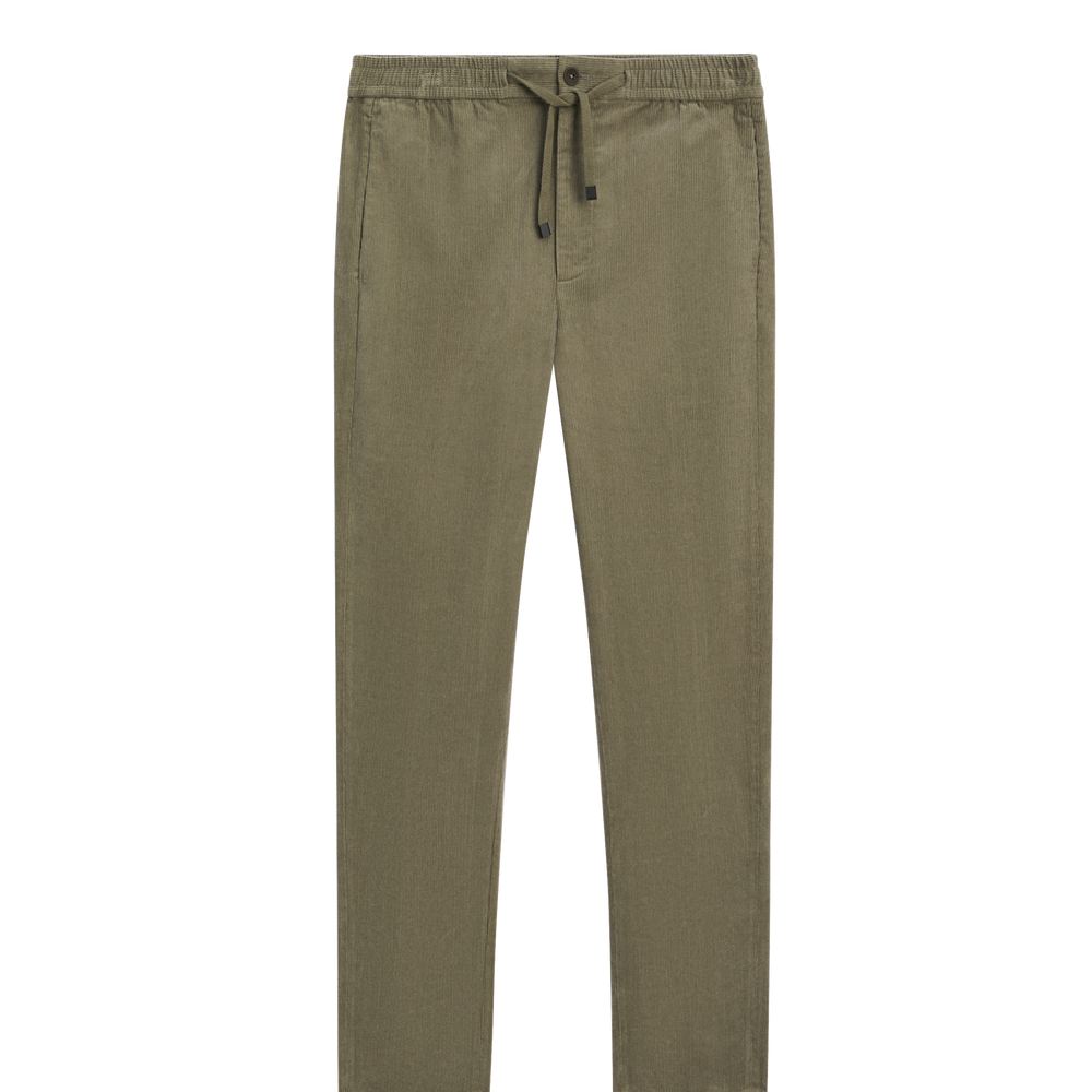 Moudda Massimo Dutti - Pantalon velours côtelé couleurs jogging coupe - Tunisie 2