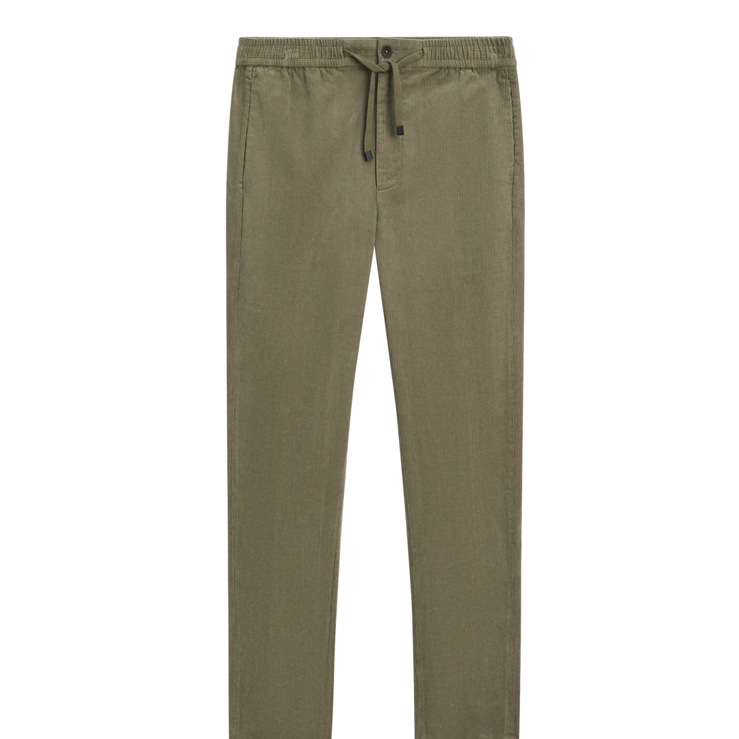 Moudda Massimo Dutti - Pantalon velours côtelé couleurs jogging coupe - Tunisie 2