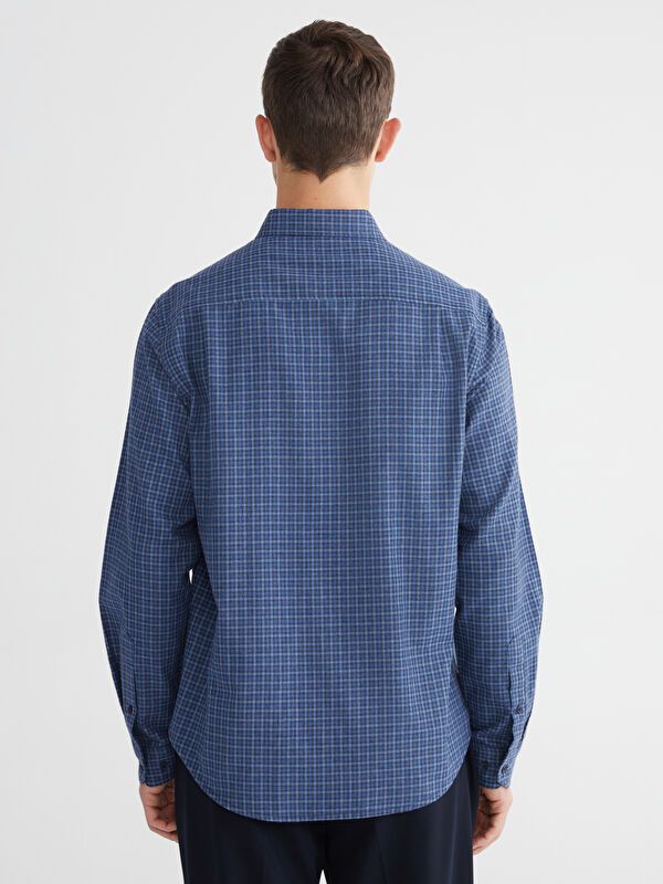 Moudda LC Waikiki - Chemise à carreaux manches longues en tissu - Tunisie 4