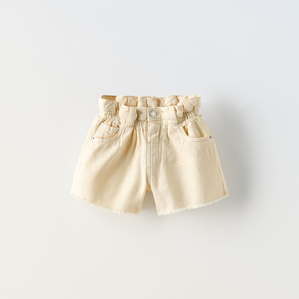 Moudda ZARA - Short sergé paperbag coupe ajustée - Tunisie 2