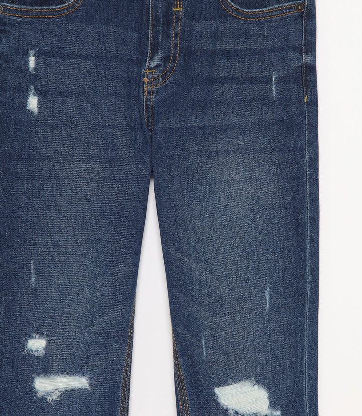 Moudda Lefties - Pantalon Denim Skinny - Effet Déchiré Garçon - Tunisie 4