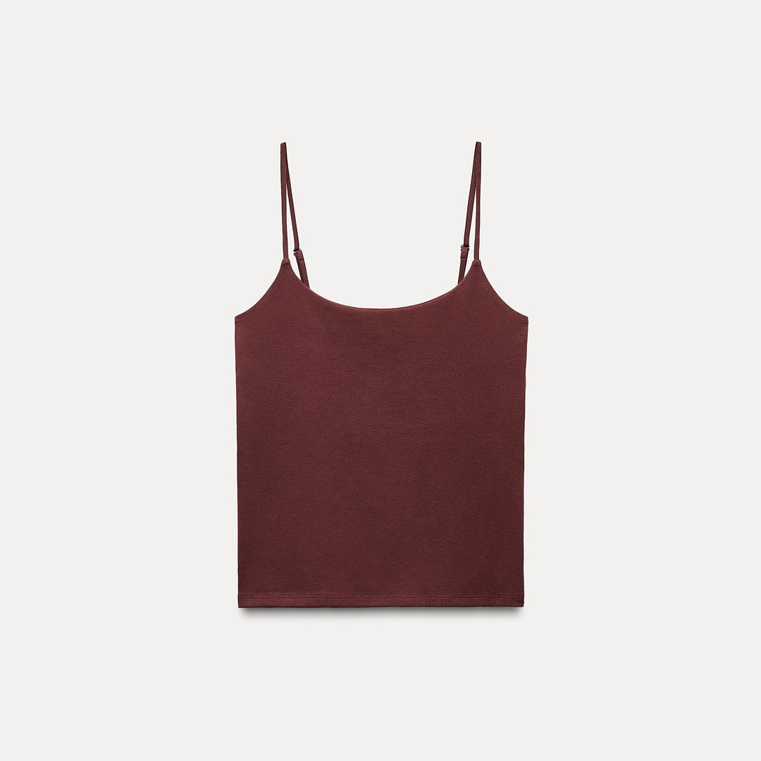 Moudda ZARA - T-shirt bretelles ajustables, coton bio - Tunisie 2
