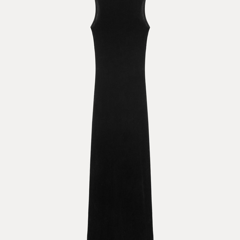 Moudda ZARA - Robe Midi Dos Nu Velours et Résille - Tunisie 2