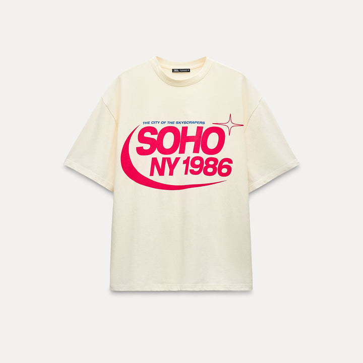 Moudda ZARA - T-shirt imprimé Soho - Tunisie 2