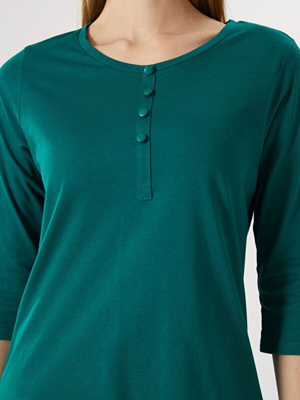 Moudda LC Waikiki - Boîtier de Jersey basique à manches longues pour Femmes - Tunisie 3