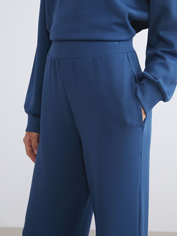 Moudda LC Waikiki - Pantalon en jersey Femme Indigo foncé - Tunisie 3