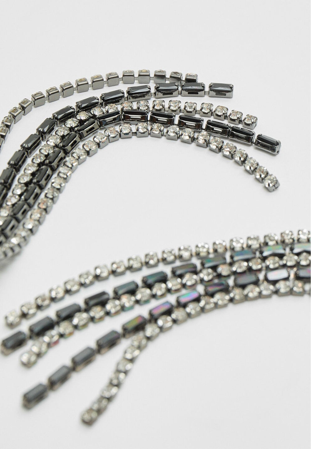 Moudda STRADIVARIUS - Boucles d'Oreilles Longues Strass - Tunisie 2