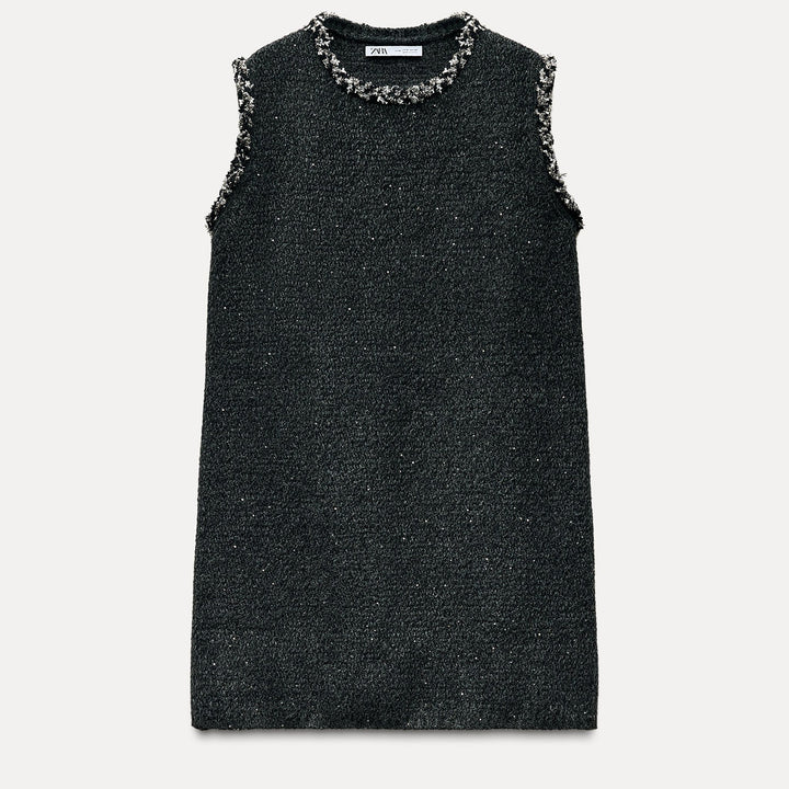 Moudda ZARA - Robe courte manches courtes fil fantaisie - Tunisie 2