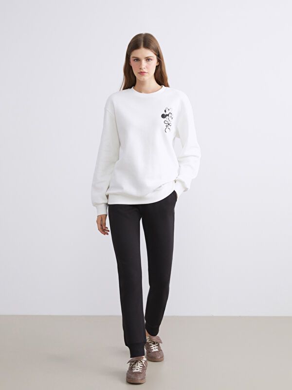 Moudda LC Waikiki - Pantalon en jersey Femme Noir - Tunisie 1